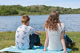 Camping le lac o fées