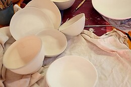 Raku et Barbotine