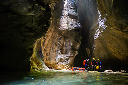 Outdoor canyoning
