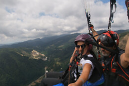 volare col parapendio
