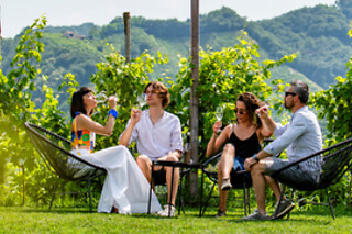 Visita guidata della cantina con degustazione di vini presso PDC Cartizze nelle colline di Valdobbiadene