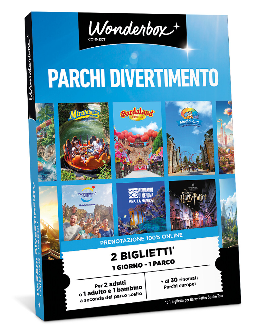 Parchi a tema - 1 giorno / 1 parco - 1 o 2 persone