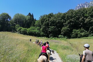 Passeggiata a cavallo