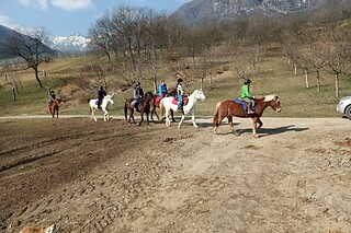 Passeggiata a cavallo