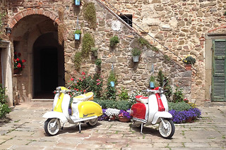 Tour in Lambretta