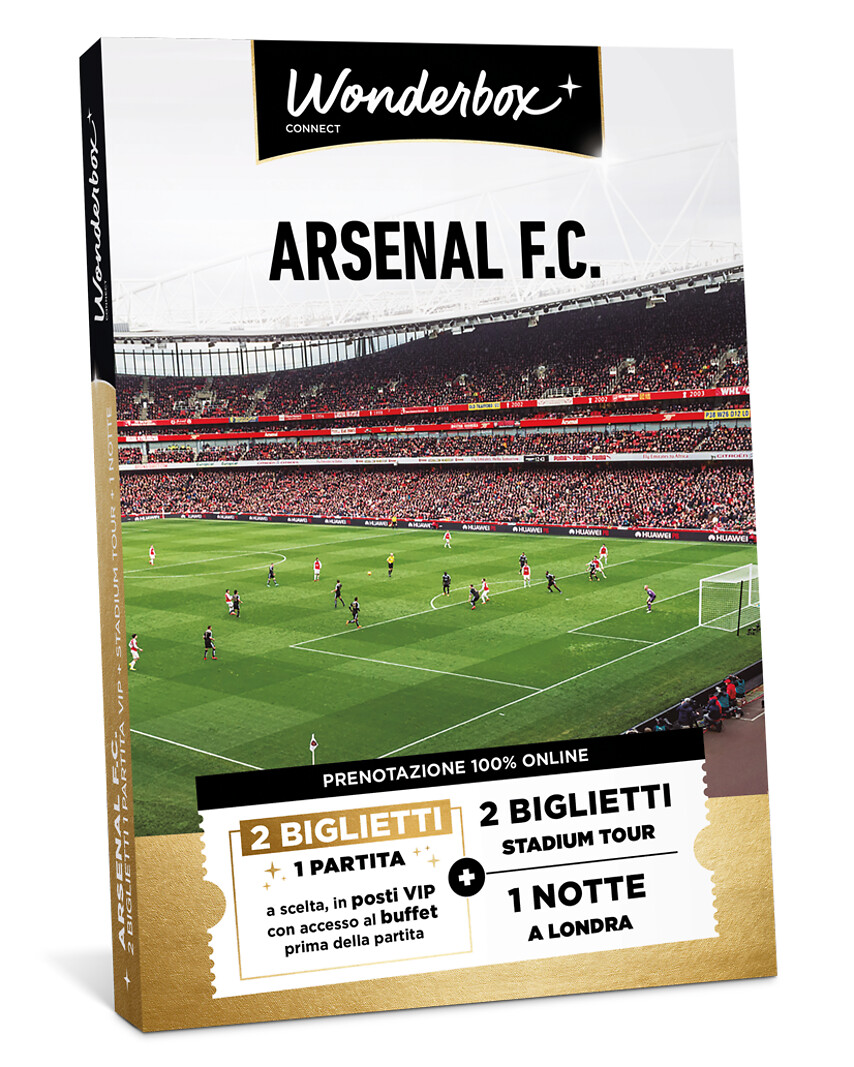 Arsenal FC - 2 biglietti premium + 1 notte