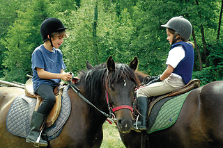 Uscita a Cavallo per 2 persone presso l'Agriturismo Carovane in provincia di Parma
