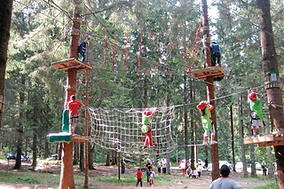 Attività sportiva per 10 presso Adventure Land Borno in provincia di Brescia