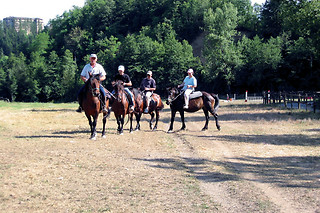 Uscita a Cavallo per 2 persone presso l'Agriturismo Carovane in provincia di Parma