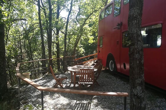 Bus à impériale Verdon - photo 2