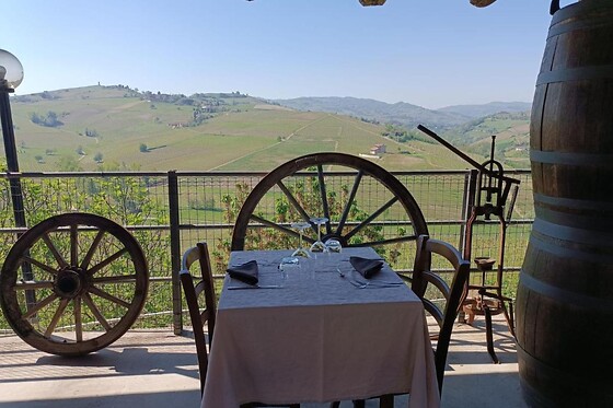 Soggiorno di una notte tra i vigneti presso l'Agriturismo Vecchio Torchio in provincia di Asti