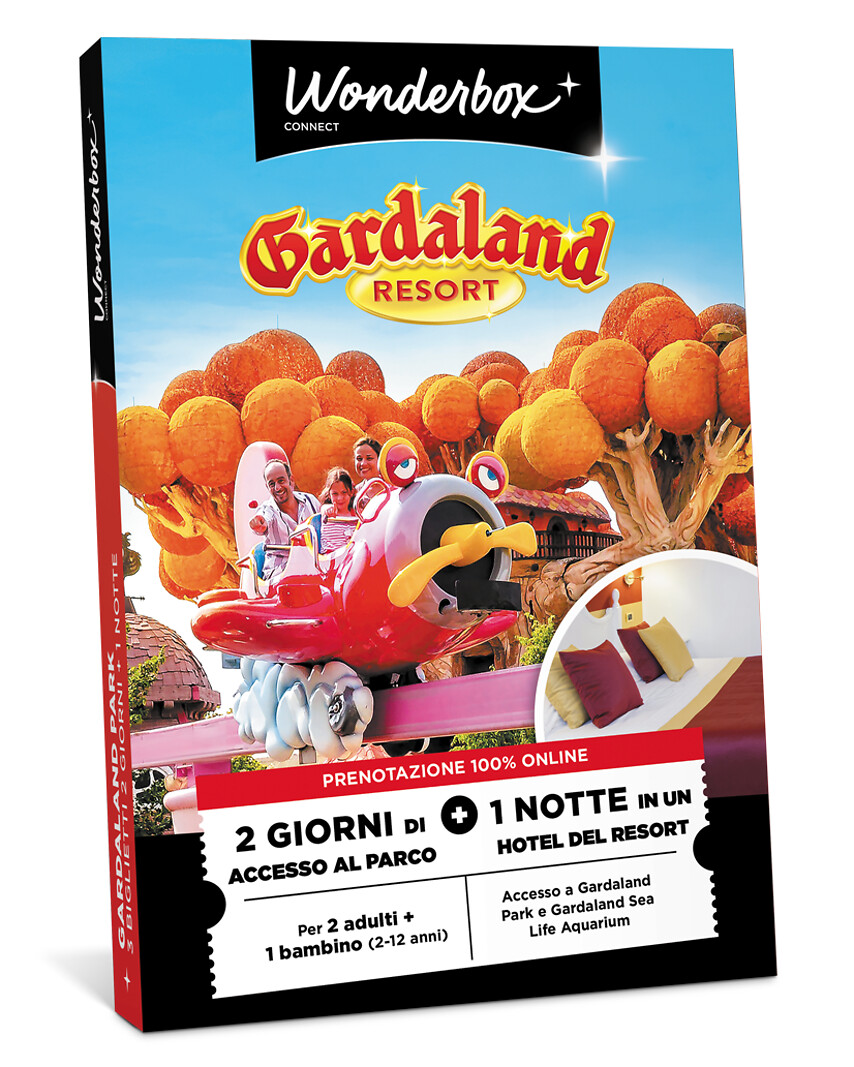Gardaland Soggiorno - 2 adulti  + 1 bambino