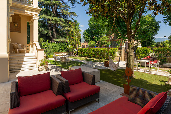 Soggiorno benessere di una notte per due all'Hotel Villa dei Platani Boutique Hotel & Spa a Foligno in provincia di Perugia