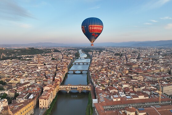 Volo in mongolfiera di un'ora nel Chianti e colazione tipica per due persone con Ballooning in Florence