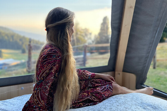 Soggiorno di una notte in Tenda Tipì presso Tipì Glamping Rifugio Antonioli in provincia di Sondrio