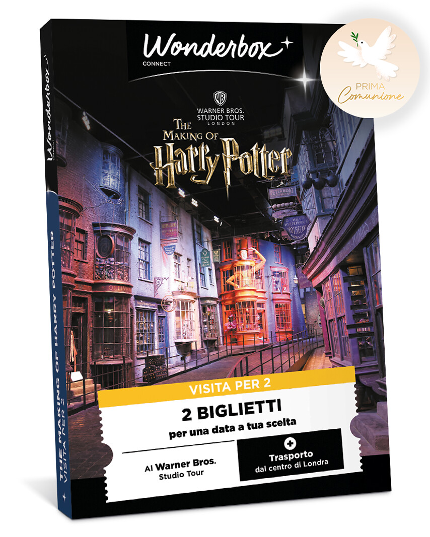 Speciale Comunione: Harry Potter Studio - 2 biglietti