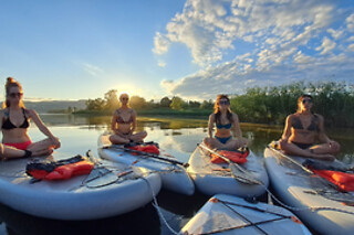 Lezione di avvicinamento al SUP con attrezzatura compresa con SUPMindfulness