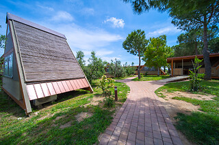 Soggiorno di una notte in tenda Glamping all'Agriturismo Gli Etruschi in provincia di Livorno