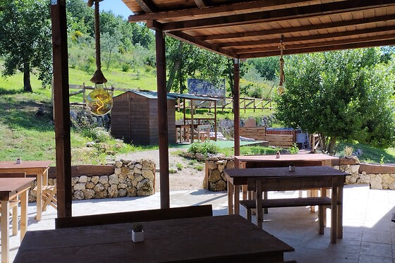 Soggiorno insolito di due notti in tenda all'agriturismo Tre Casali in provincia di Frosinone