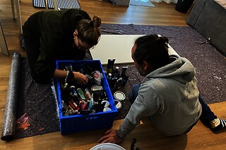 Creazione di un'opera d'arte con Art@Home a Due Carrare in provincia di Padova