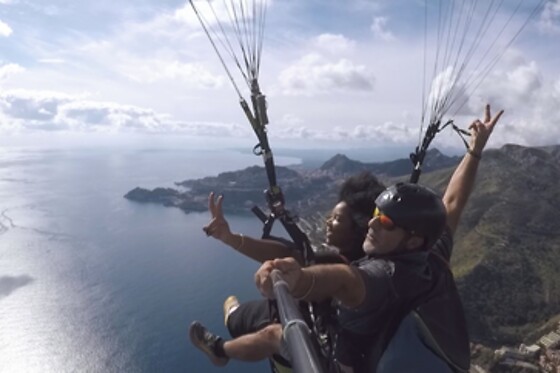 Volo in parapendio biposto presso Volarinsieme in provincia di Messina