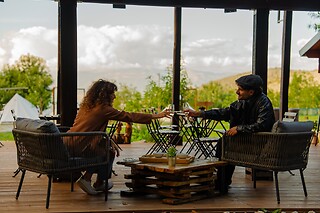 Soggiorno insolito di una notte con aperitivo presso Glamping di Palma in provincia di Salerno