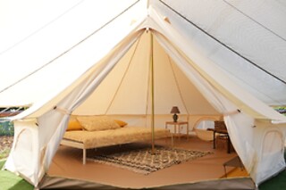 Soggiorno insolito di una notte con aperitivo presso Glamping di Palma in provincia di Salerno