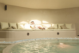 Soggiorno benessere di una notte nel Glamping Terme di Vulci immerso nella Maremma