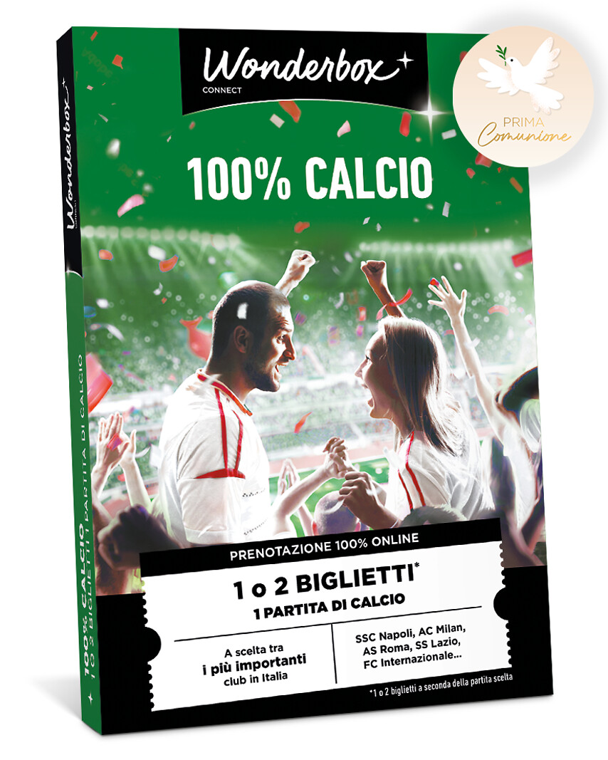 Speciale Comunione: 100% Calcio - 1 o 2 biglietti