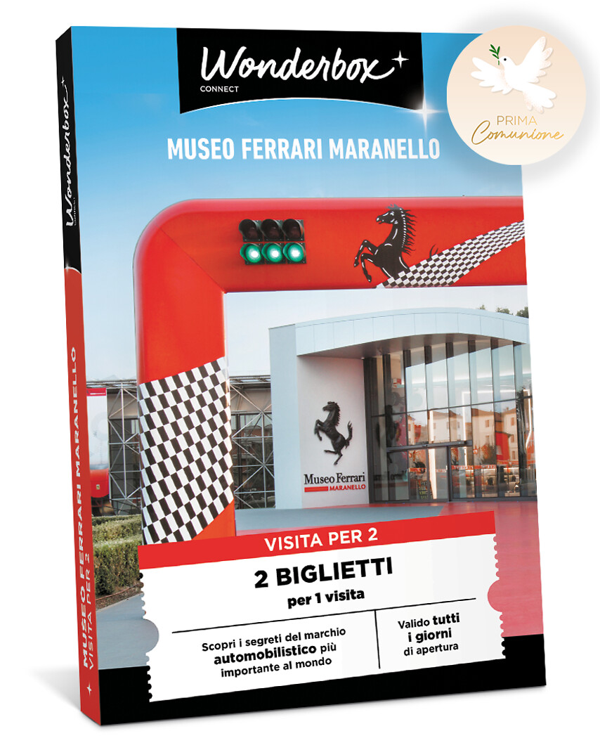 Speciale Comunione: Museo Ferrari Maranello - 2 biglietti