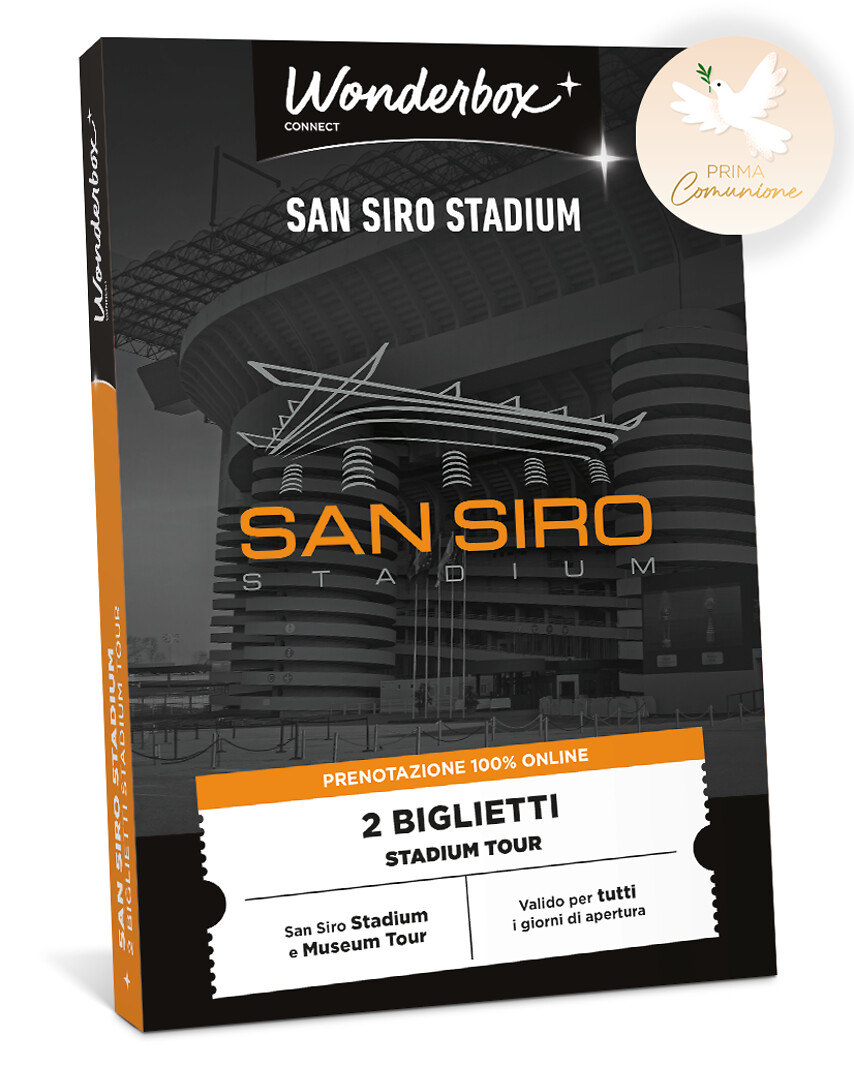 Speciale Comunione: San Siro Stadium & Museum Tour - 2 biglietti