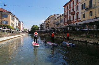 Lezione di avvicinamento al SUP con attrezzatura compresa con SUPMindfulness